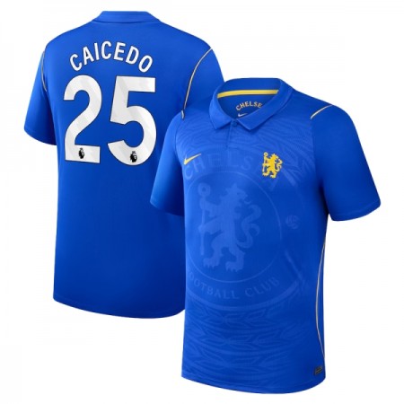 Camisola Chelsea Caicedo 25 1º Equipamento 2026-27 Manga Curta