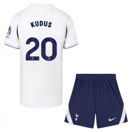 Camisola Tottenham Hotspur Kudus 20 Criança 1º Equipamento 2026-27 Manga Curta