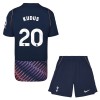 Camisola Tottenham Hotspur Kudus 20 Criança 2º Equipamento 2026-27 Manga Curta