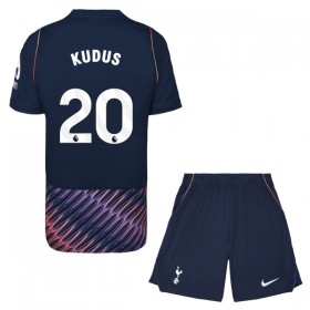 Camisola Tottenham Hotspur Kudus 20 Criança 2º Equipamento 2026-27 Manga Curta