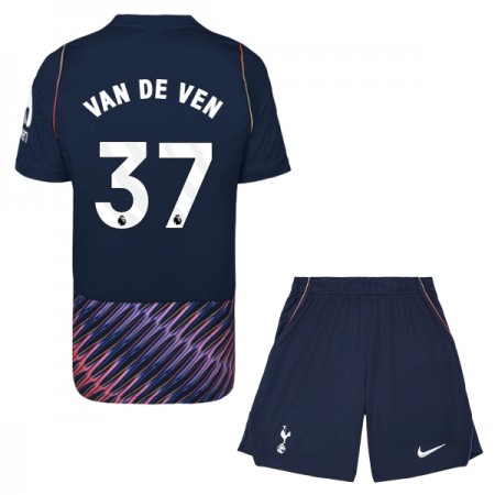 Camisola Tottenham Hotspur Van De Ven 37 Criança 2º Equipamento 2026-27 Manga Curta