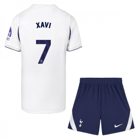 Camisola Tottenham Hotspur Xavi 7 Criança 1º Equipamento 2026-27 Manga Curta