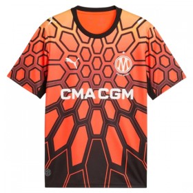 Camisola Olympique de Marseille 1º Equipamento 2026-27 Laranja Manga Curta