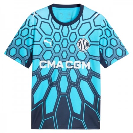 Camisola Olympique de Marseille 2º Equipamento 2026-27 Azul Manga Curta