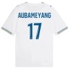 Camisola Olympique de Marseille Aubameyang 17 1º Equipamento 2026-27 Manga Curta