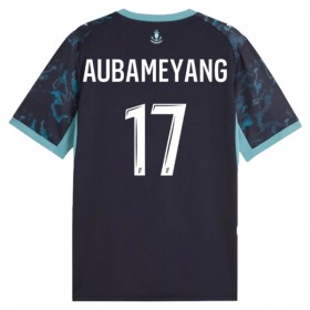 Camisola Olympique de Marseille Aubameyang 17 2º Equipamento 2026-27 Manga Curta