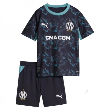 Camisola Olympique de Marseille Criança 2º Equipamento 2026-27 Manga Curta