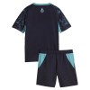 Camisola Olympique de Marseille Criança 2º Equipamento 2026-27 Manga Curta