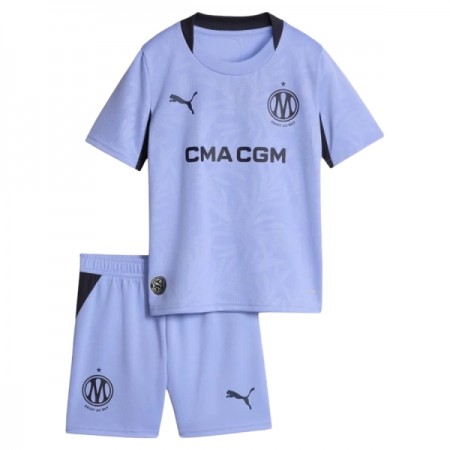 Camisola Olympique de Marseille Criança 3º Equipamento 2026-27 Manga Curta