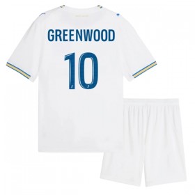 Camisola Olympique de Marseille Greenwood 10 Criança 1º Equipamento 2026-27 Manga Curta