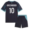 Camisola Olympique de Marseille Greenwood 10 Criança 2º Equipamento 2026-27 Manga Curta Camisola Olympique de Marseille Greenwood 10 Criança 2º Equipamento 2026-27 Manga Curta