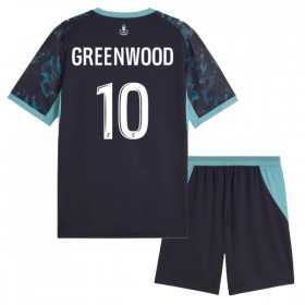 Camisola Olympique de Marseille Greenwood 10 Criança 2º Equipamento 2026-27 Manga Curta
