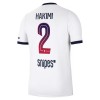 Camisola Paris Saint-Germain Hakimi 2 2º Equipamento 2026-27 Manga Curta