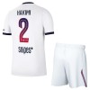 Camisola Paris Saint-Germain Hakimi 2 Criança 2º Equipamento 2026-27 Manga Curta