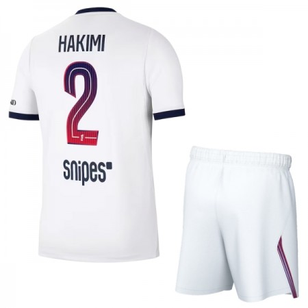 Camisola Paris Saint-Germain Hakimi 2 Criança 2º Equipamento 2026-27 Manga Curta