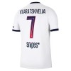 Camisola Paris Saint-Germain Kvaratskhelia 7 2º Equipamento 2026-27 Manga Curta