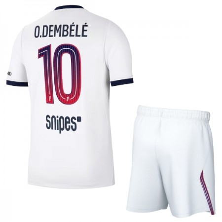 Camisola Paris Saint-Germain O. Dembele 10 Criança 2º Equipamento 2026-27 Manga Curta