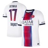 Camisola Paris Saint-Germain Vitinha 17 2º Equipamento 2026-27 Manga Curta