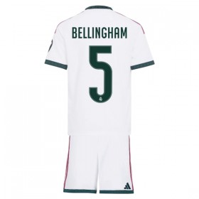 Camisola Real Madrid Bellingham 5 Criança 1º Equipamento 2026-27 Manga Curta