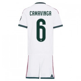 Camisola Real Madrid Camavinga 6 Criança 1º Equipamento 2026-27 Manga Curta