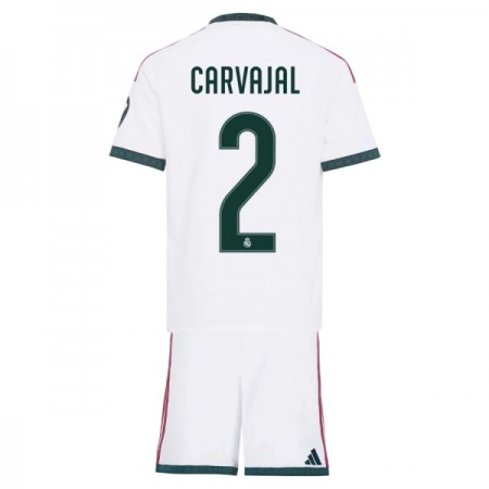 Camisola Real Madrid Carvajal 2 Criança 1º Equipamento 2026-27 Manga Curta Camisola Real Madrid Carvajal 2 Criança 1º Equipamento 2026-27 Manga Curta