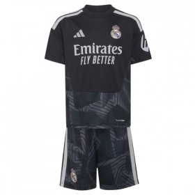 Camisola Real Madrid Courtois 1 Guarda Redes Criança 1º Equipamento 2026-27 Manga Curta