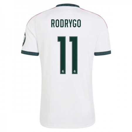 Camisola Real Madrid Rodrygo 11 1º Equipamento 2026-27 Manga Curta