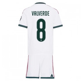 Camisola Real Madrid Valverde 8 Criança 1º Equipamento 2026-27 Manga Curta
