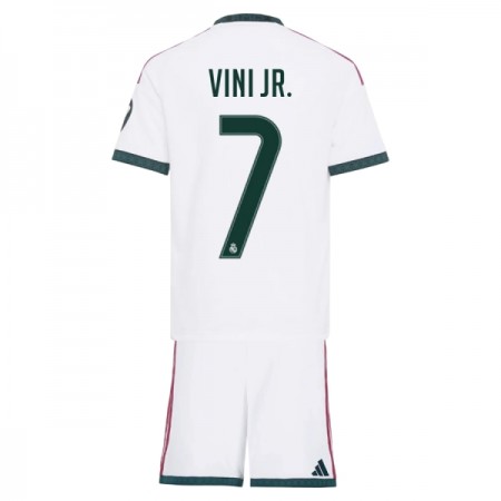 Camisola Real Madrid Vini JR 7 Criança 1º Equipamento 2026-27 Manga Curta