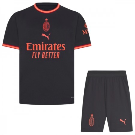 Camisola AC Milan Criança 3º Equipamento 2026-27 Manga Curta