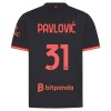 Camisola AC Milan Pavlovic 31 3º Equipamento 2026-27 Manga Curta
