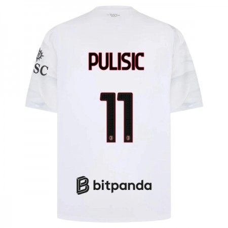 Camisola AC Milan Pulisic 11 2º Equipamento 2026-27 Manga Curta