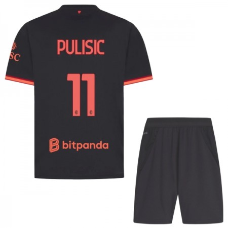 Camisola AC Milan Pulisic 11 Criança 3º Equipamento 2026-27 Manga Curta