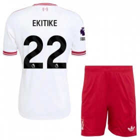 Camisola Liverpool Ekitike 22 Criança 2º Equipamento 2026-27 Manga Curta