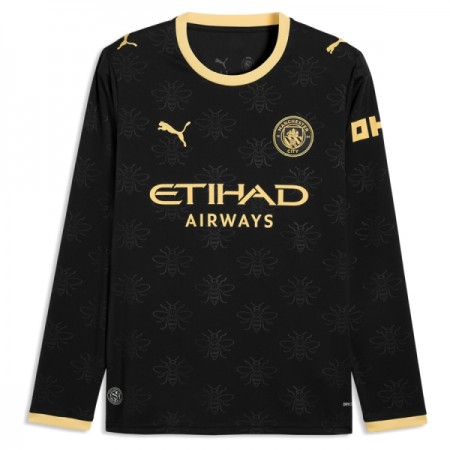 Camisola Manchester City 2º Equipamento 2026-27 Manga Comprida