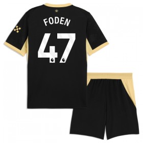 Camisola Manchester City Foden 47 Criança 2º Equipamento 2026-27 Manga Curta