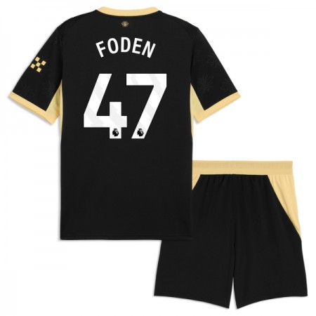 Camisola Manchester City Foden 47 Criança 2º Equipamento 2026-27 Manga Curta