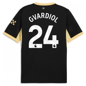 Camisola Manchester City Gvardiol 24 2º Equipamento 2026-27 Manga Curta