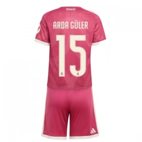 Camisola Real Madrid Arda Guler 15 Criança 3º Equipamento 2026-27 Manga Curta