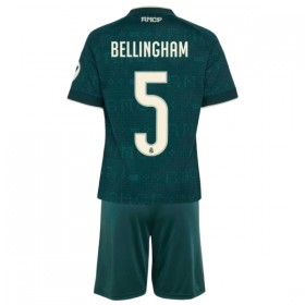 Camisola Real Madrid Bellingham 5 Criança 2º Equipamento 2026-27 Manga Curta