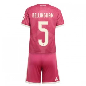 Camisola Real Madrid Bellingham 5 Criança 3º Equipamento 2026-27 Manga Curta