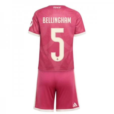 Camisola Real Madrid Bellingham 5 Criança 3º Equipamento 2026-27 Manga Curta