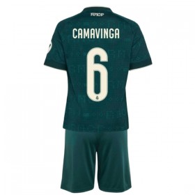 Camisola Real Madrid Camavinga 6 Criança 2º Equipamento 2026-27 Manga Curta