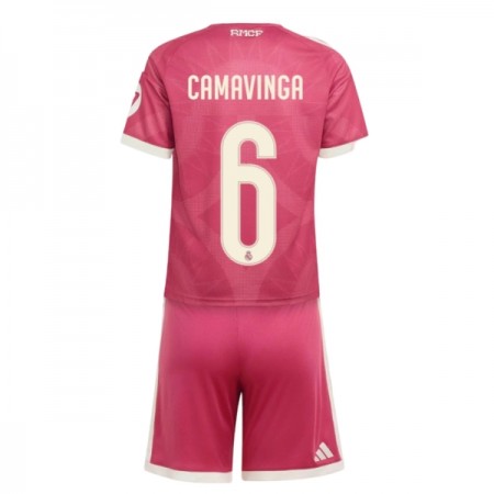 Camisola Real Madrid Camavinga 6 Criança 3º Equipamento 2026-27 Manga Curta Camisola Real Madrid Camavinga 6 Criança 3º Equipamento 2026-27 Manga Curta