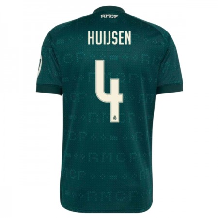 Camisola Real Madrid Huijsen 4 2º Equipamento 2026-27 Manga Curta Camisola Real Madrid Huijsen 4 2º Equipamento 2026-27 Manga Curta