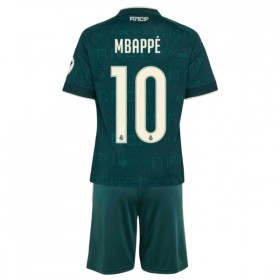 Camisola Real Madrid Mbappé 10 Criança 2º Equipamento 2026-27 Manga Curta