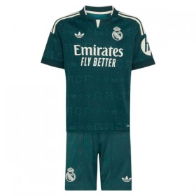 Camisola Real Madrid Mbappé 10 Criança 2º Equipamento 2026-27 Manga Curta