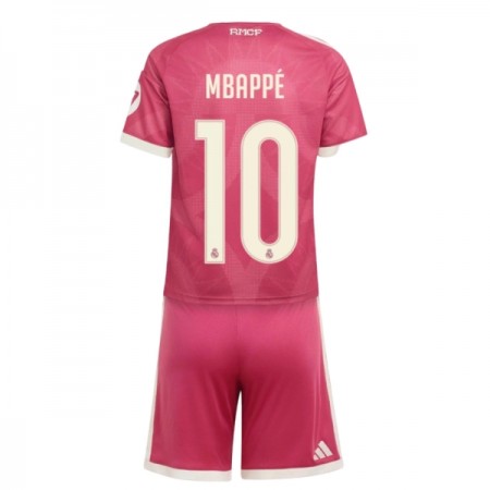 Camisola Real Madrid Mbappé 10 Criança 3º Equipamento 2026-27 Manga Curta