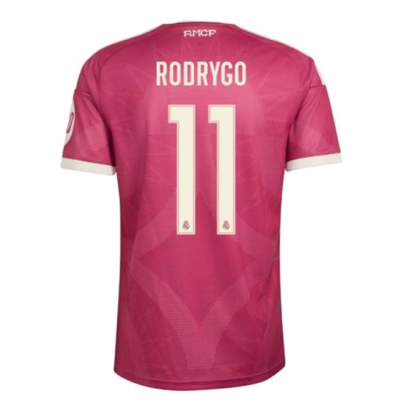 Camisola Real Madrid Rodrygo 11 3º Equipamento 2026-27 Manga Curta Camisola Real Madrid Rodrygo 11 3º Equipamento 2026-27 Manga Curta