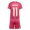 Camisola Real Madrid Rodrygo 11 Criança 3º Equipamento 2026-27 Manga Curta Camisola Real Madrid Rodrygo 11 Criança 3º Equipamento 2026-27 Manga Curta